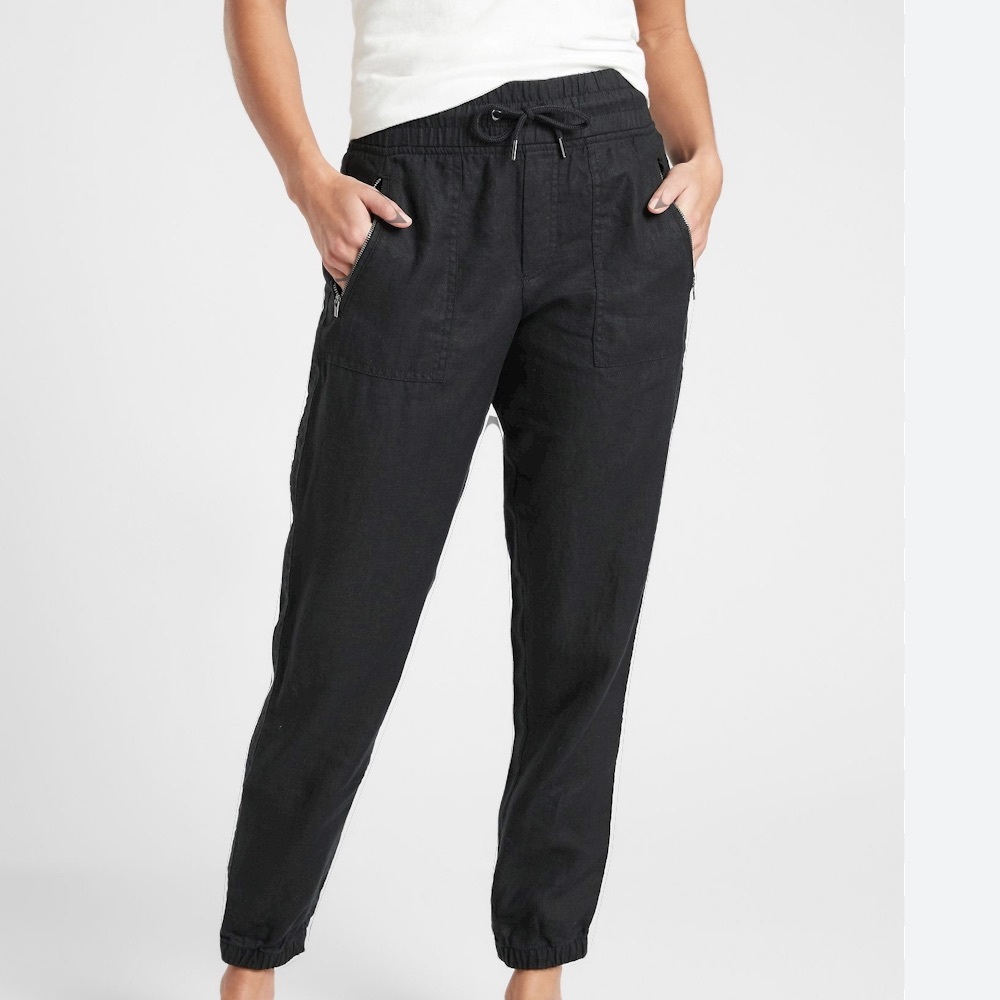 Athleta Cabo Linen Jogger